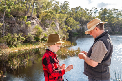 Father's Day Fishing with Community Professionals Brokerage, Coldwell Banker Real Estate.